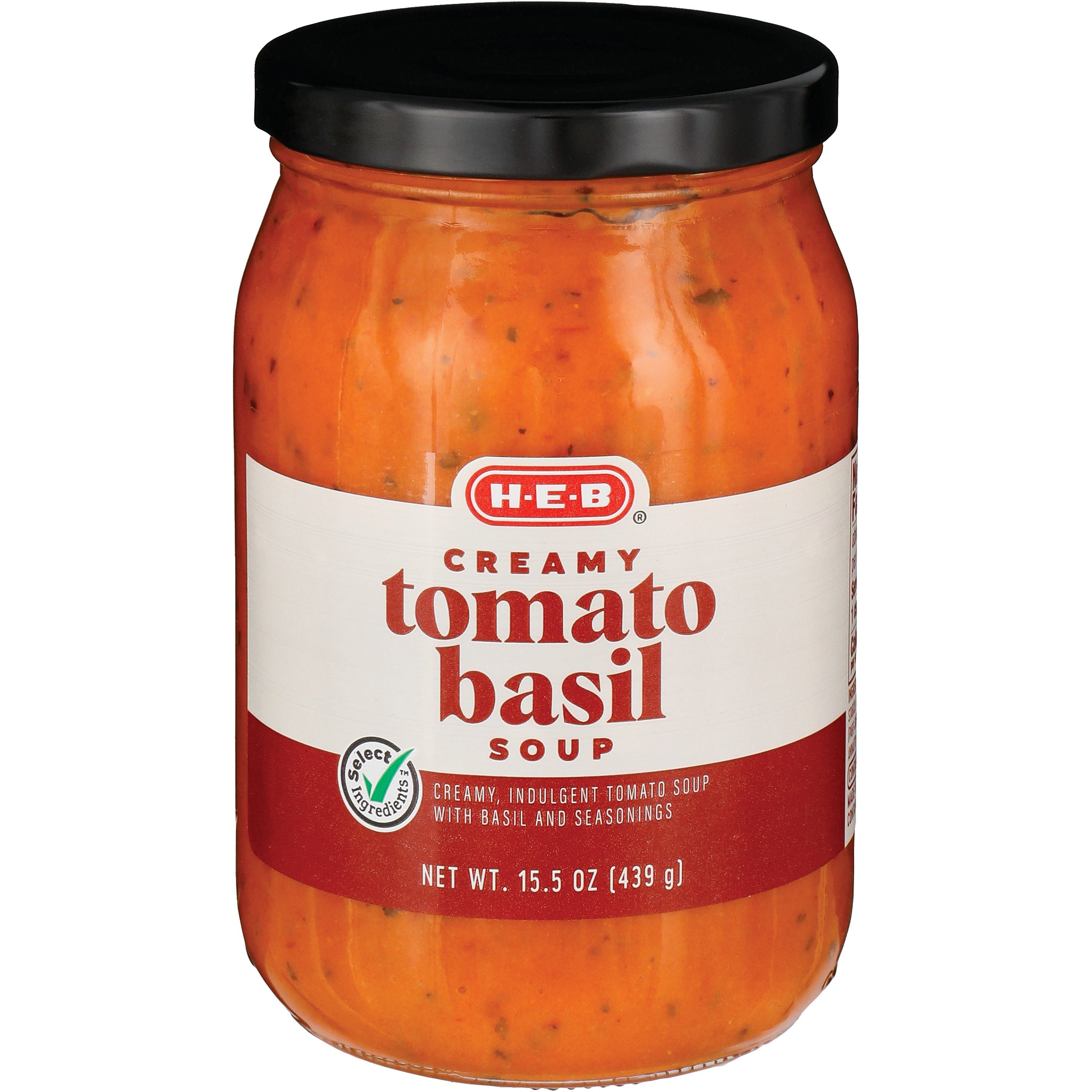 H-E-B Indulgent Creamy Tomato Basil Soup - Shop Soups & Chili At H-E-B