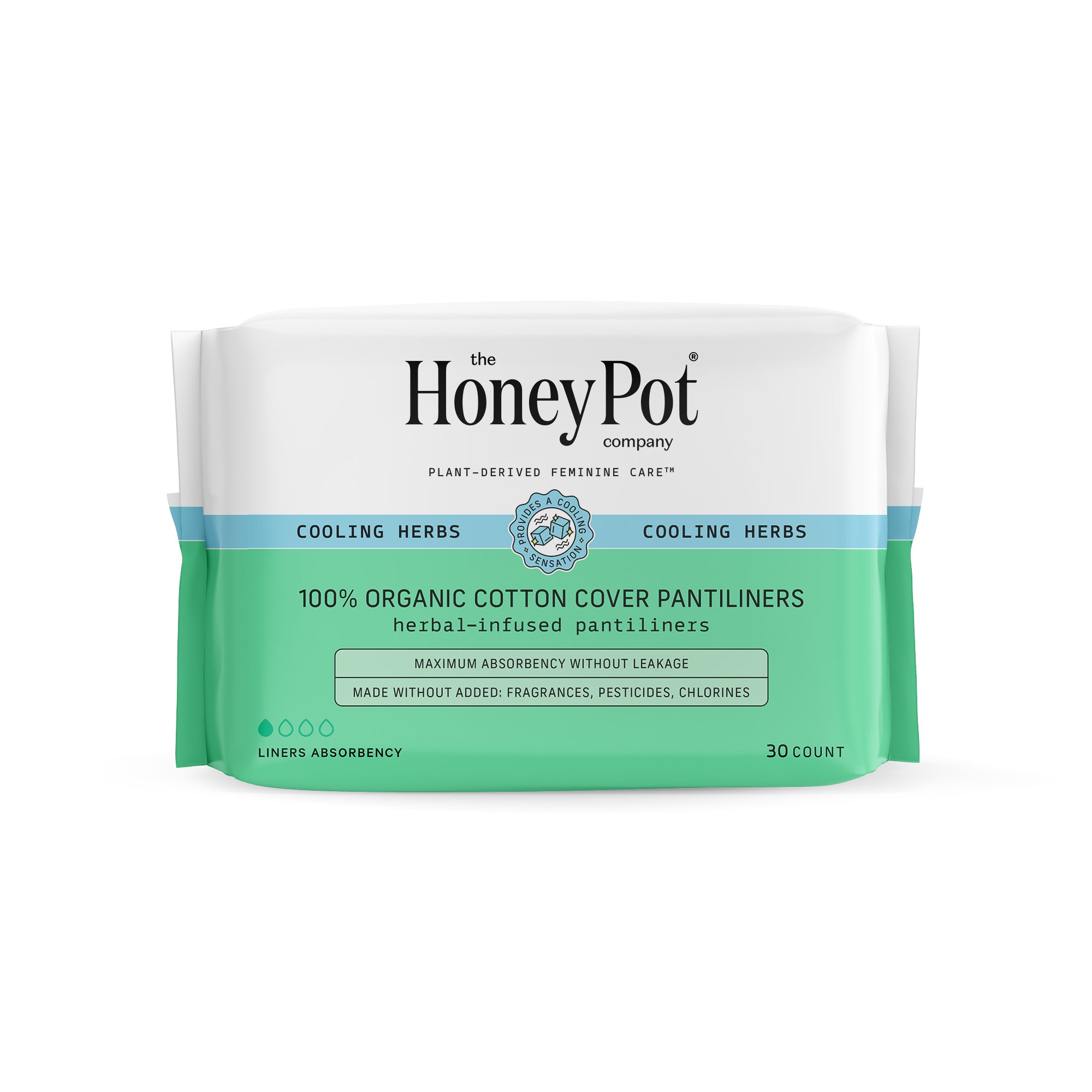 The Honey Pot Everyday HerbalInfused Pantiliners Shop Pads & liners