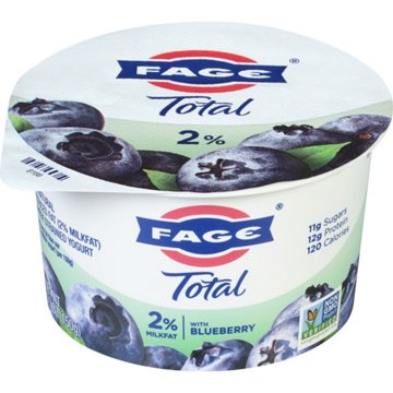 Fage Total 2% Low-Fat Greek Yogurt - Blueberry