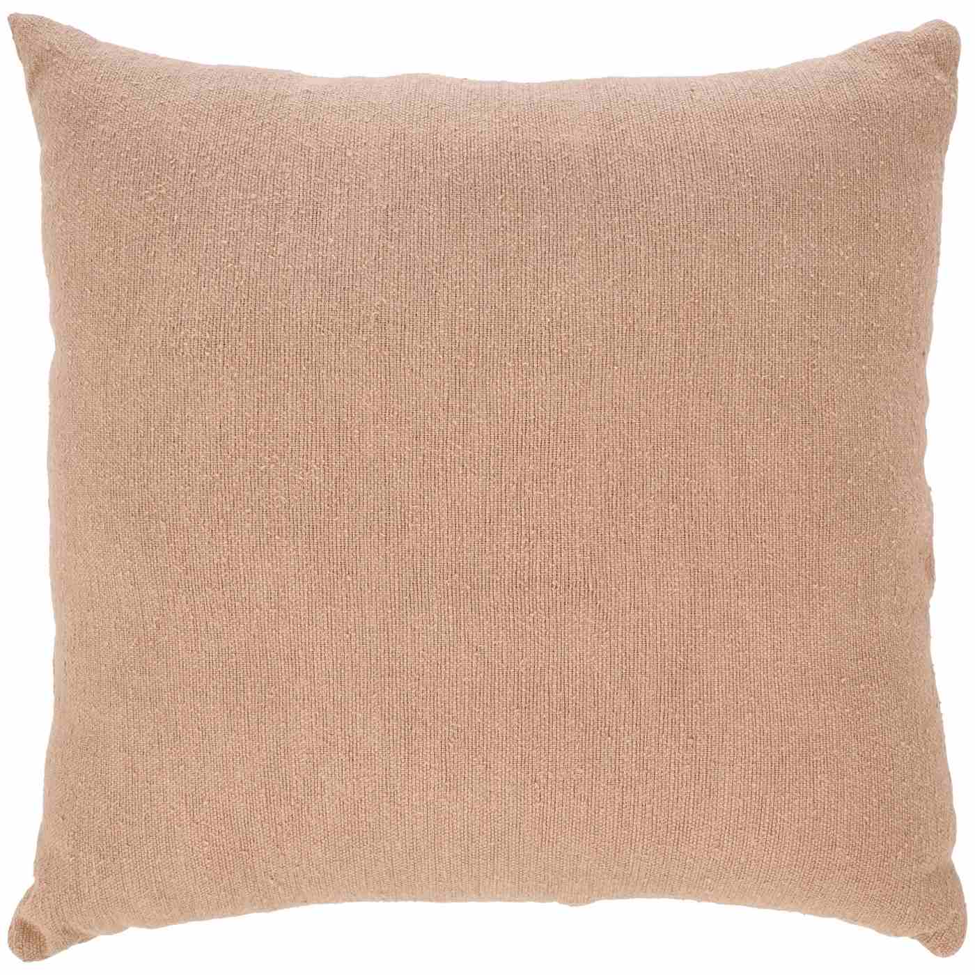 Haven + Key Textured Throw Pillow – Wild Mushroom; image 1 of 3