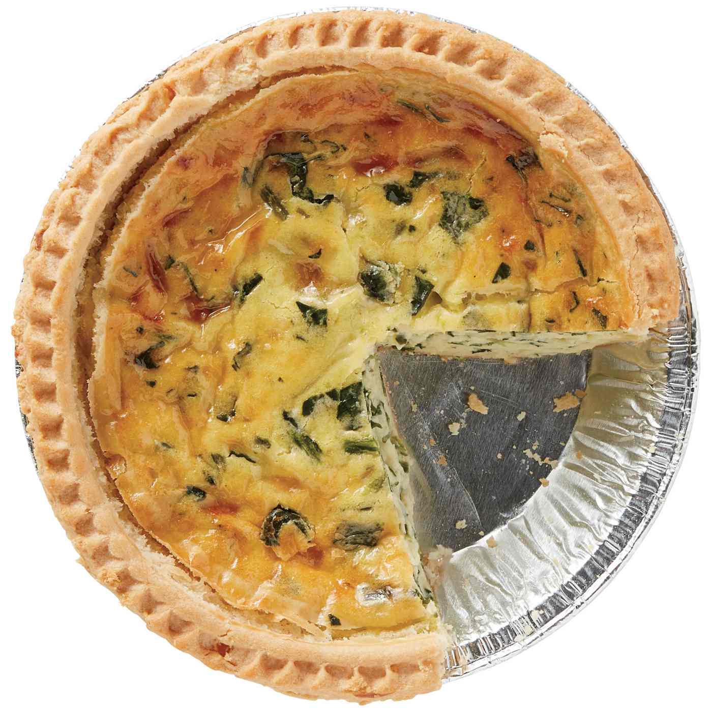 Meal Simple by H-E-B Quiche Florentine - Small; image 1 of 3