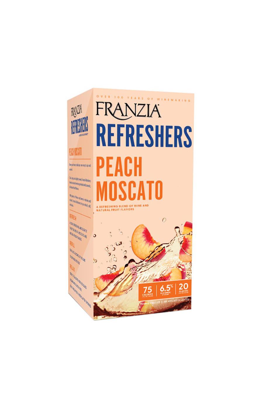 Franzia Refreshers Peach Moscato; image 1 of 3