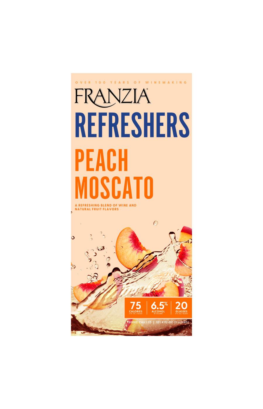 Franzia Refreshers Peach Moscato; image 3 of 3