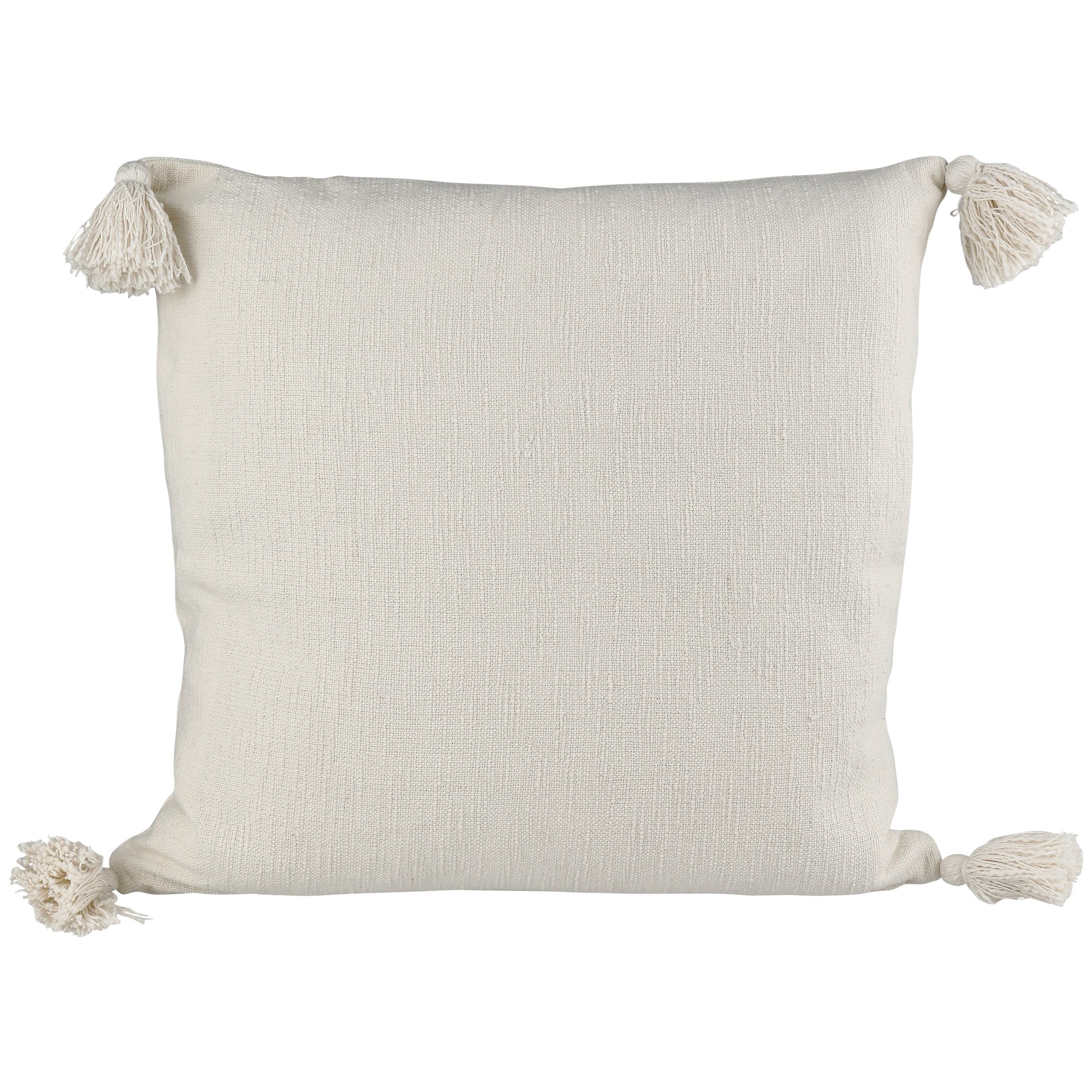 Haven + Key Tasseled Throw Pillow Natural Shop Pillows at HEB