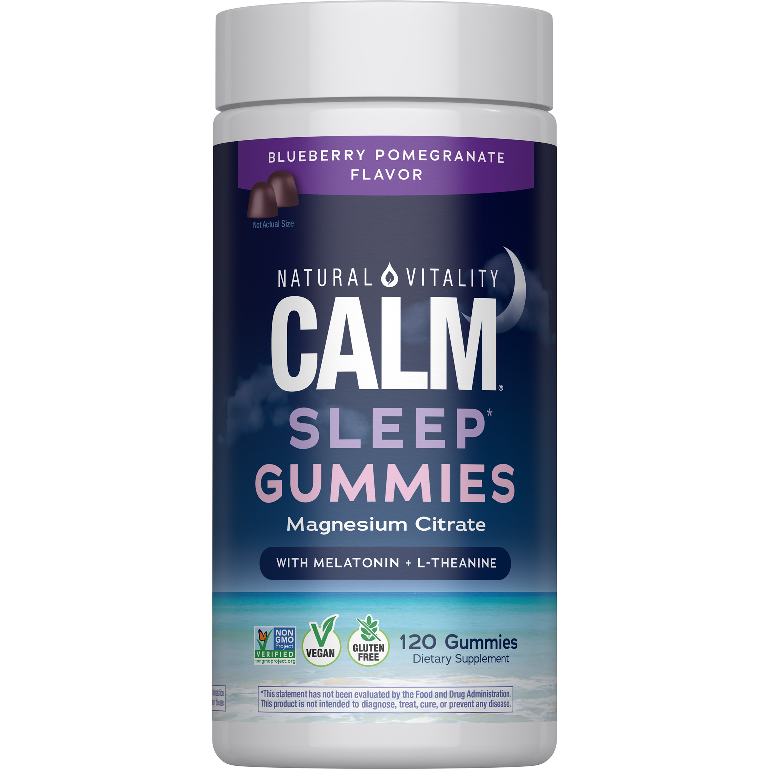 Natural Vitality Calm Sleep Gummies, 120 ct | Central Market