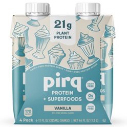 Pirq 21g Plant-Based Protein Shake 4 pk - Chocolate, 11 oz | Central ...