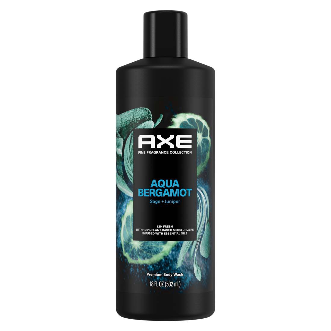 AXE Fine Fragrance Collection Body Wash For Men Aqua Bergamot