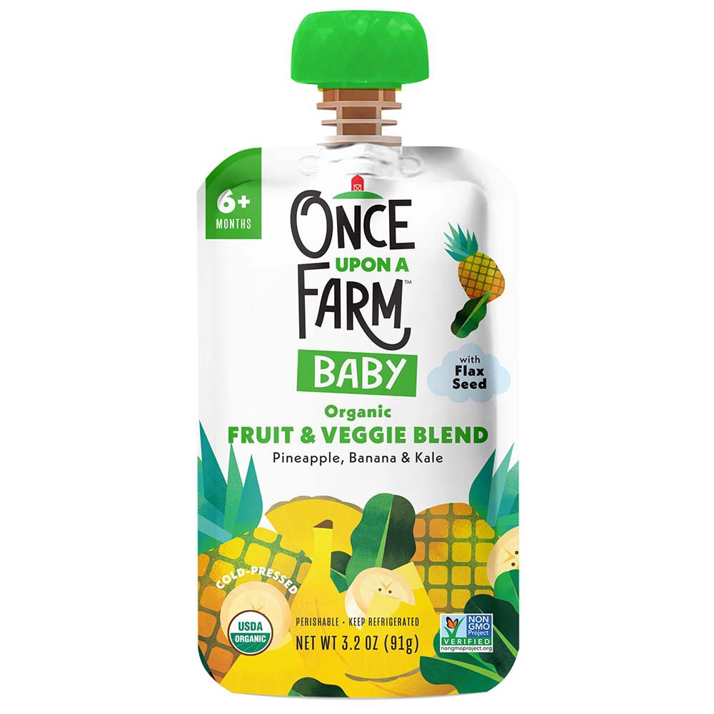 Once upon a farm organic hot sale baby food