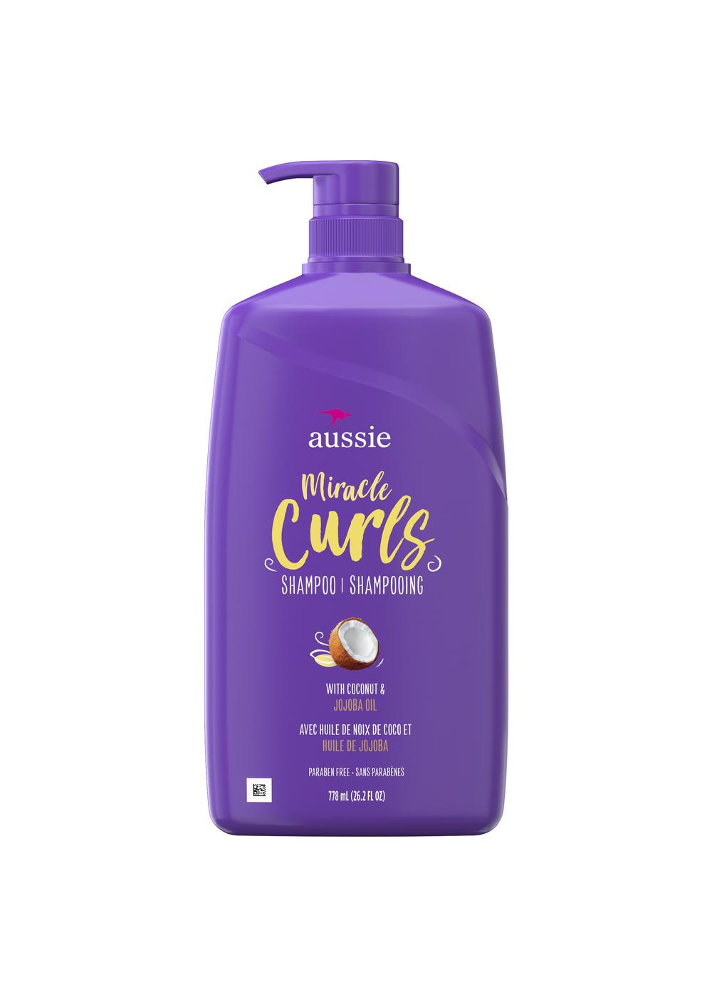 Aussie Miracle Curls Shampoo - Coconut & Jojoba Oil; image 1 of 10