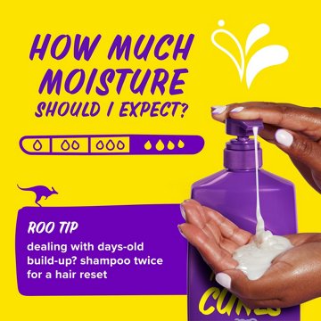 Aussie Miracle Curls Shampoo for Curly Hair with Coconut Oil