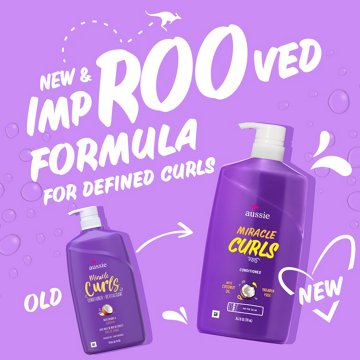 Aussie Miracle Curls Conditioner with Coconut Oil