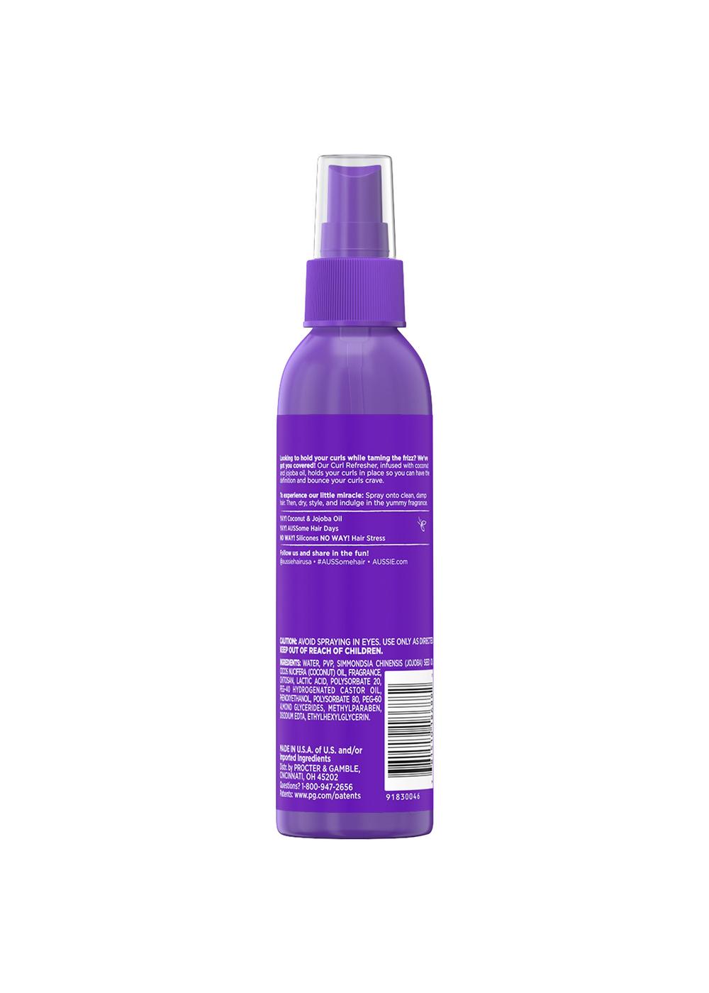 Aussie Miracle Curls Refresher Spray Gel; image 7 of 8