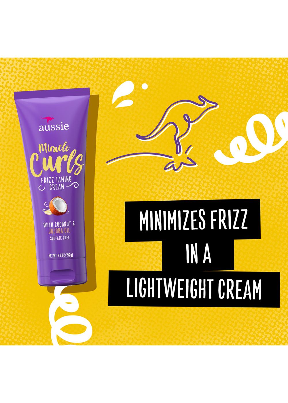 Aussie Miracle Curls Frizz Taming Cream; image 4 of 11