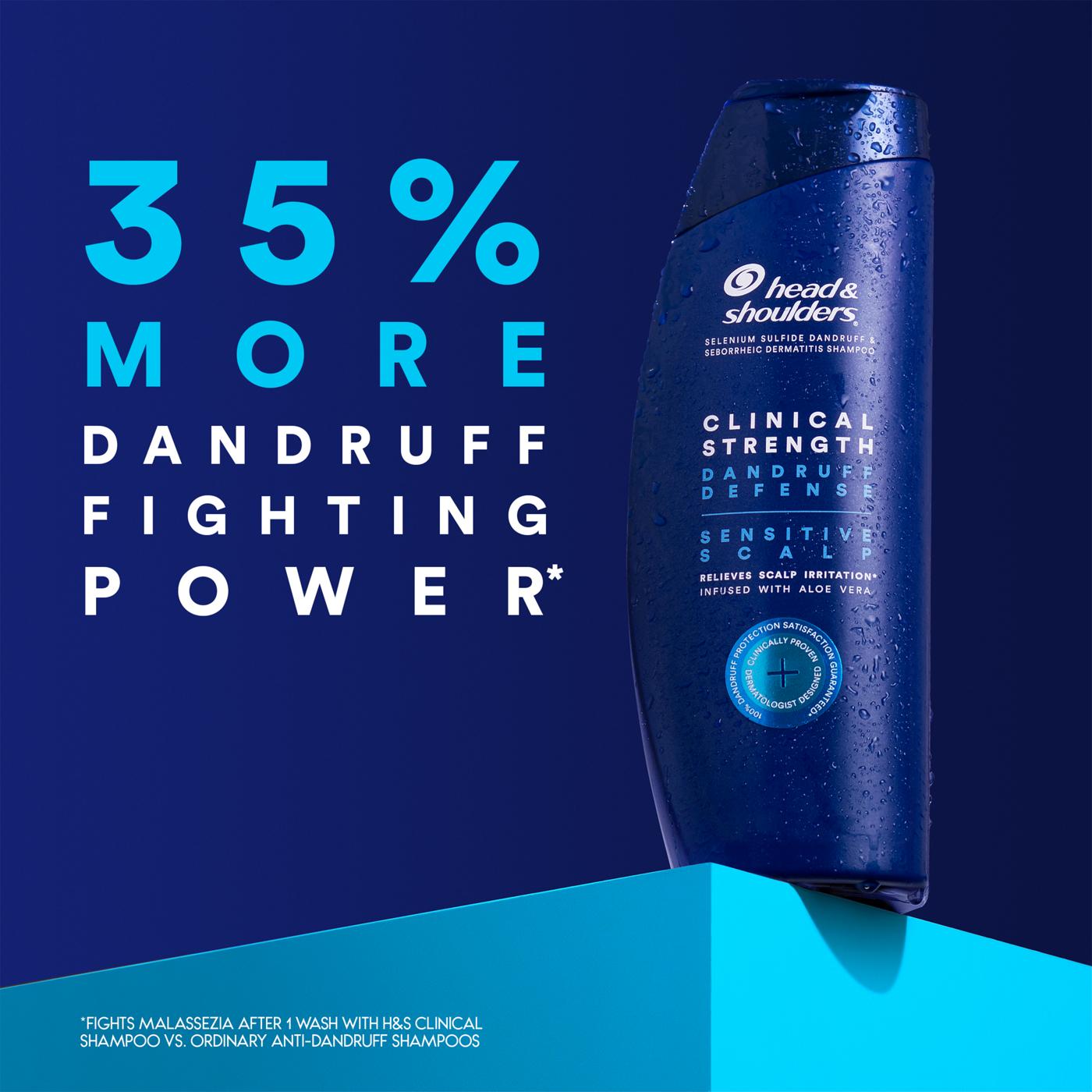 Head & Shoulders Clinical Dandruff Defense Sensitive Shampoo; image 5 of 9