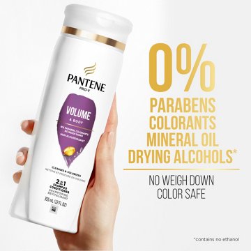 Pantene Pro-V Volume & Body 2 in 1 Shampoo + Conditioner