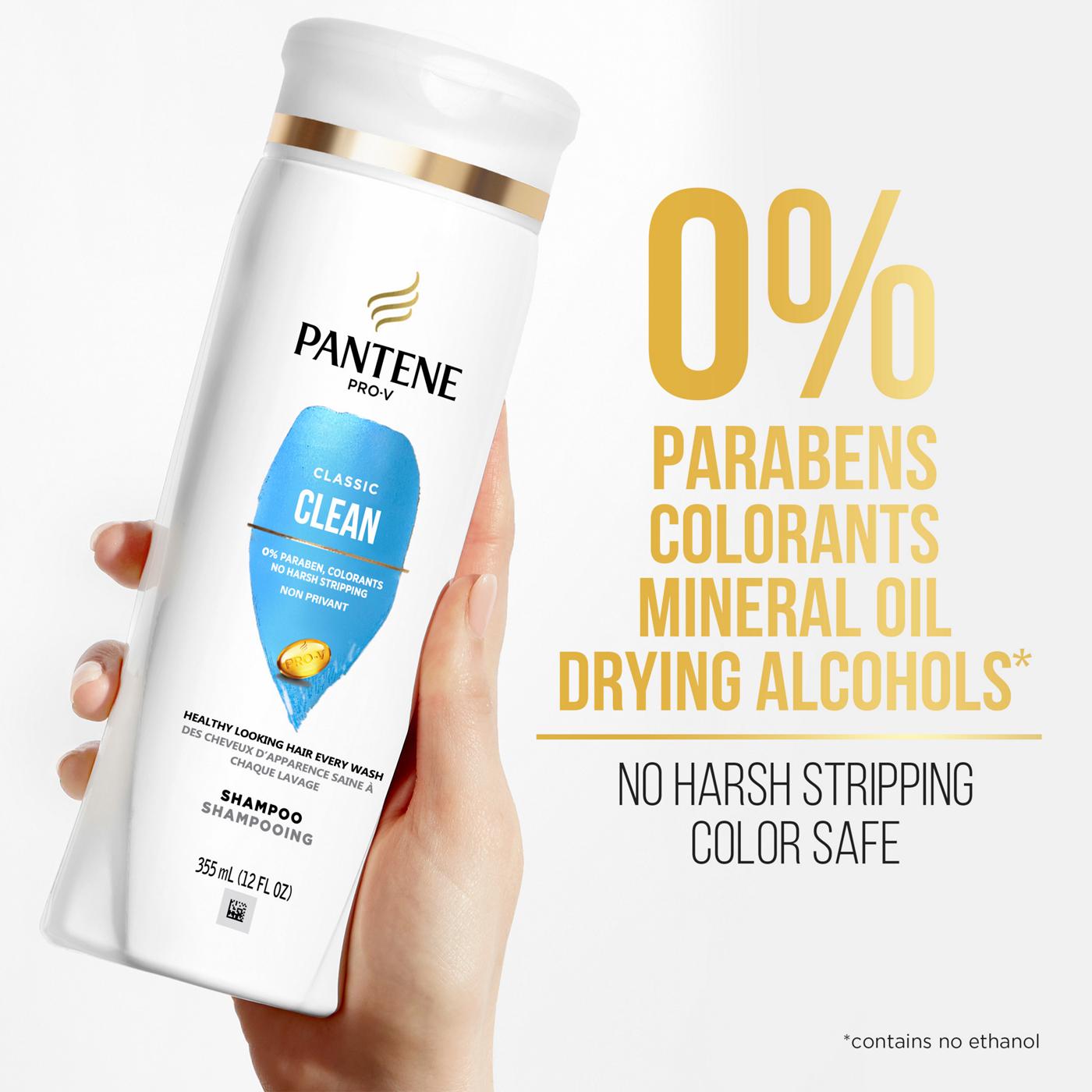 Pantene Pro-V Classic Clean Shampoo; image 2 of 9