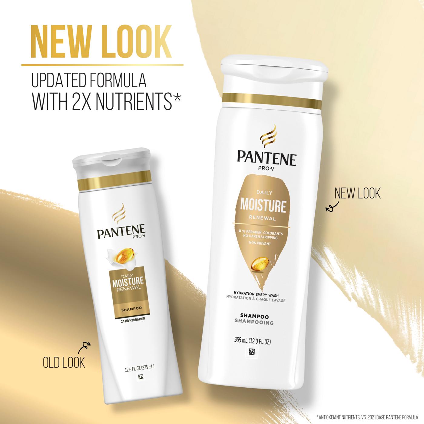 Pantene Pro-V Daily Moisture Renewal Shampoo; image 2 of 10