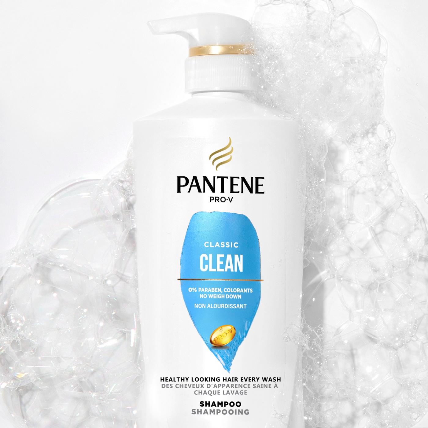 Pantene Pro-V Classic Clean Shampoo; image 2 of 10