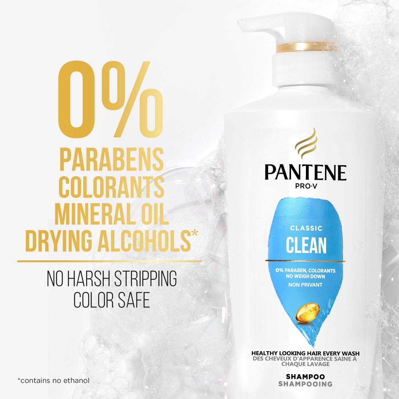 Pantene Pro-V Classic Clean Shampoo; image 3 of 10