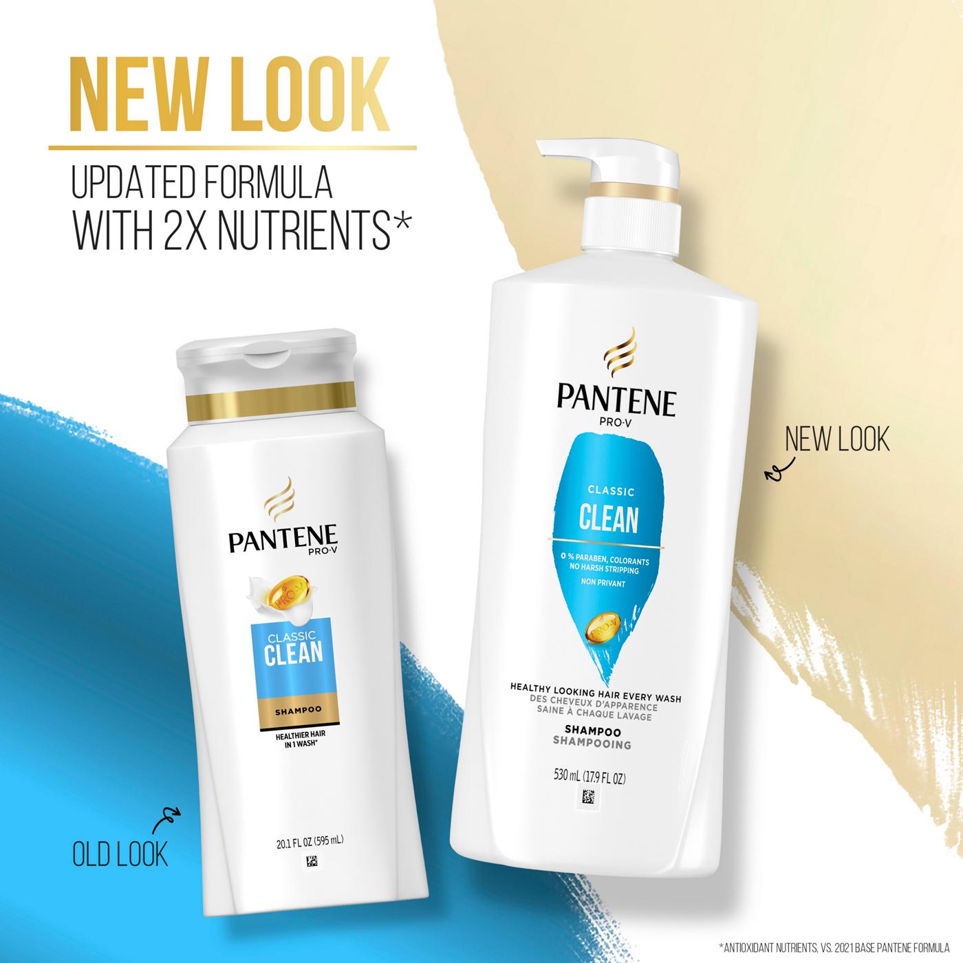 Pantene Pro-V Classic Clean Shampoo; image 8 of 10