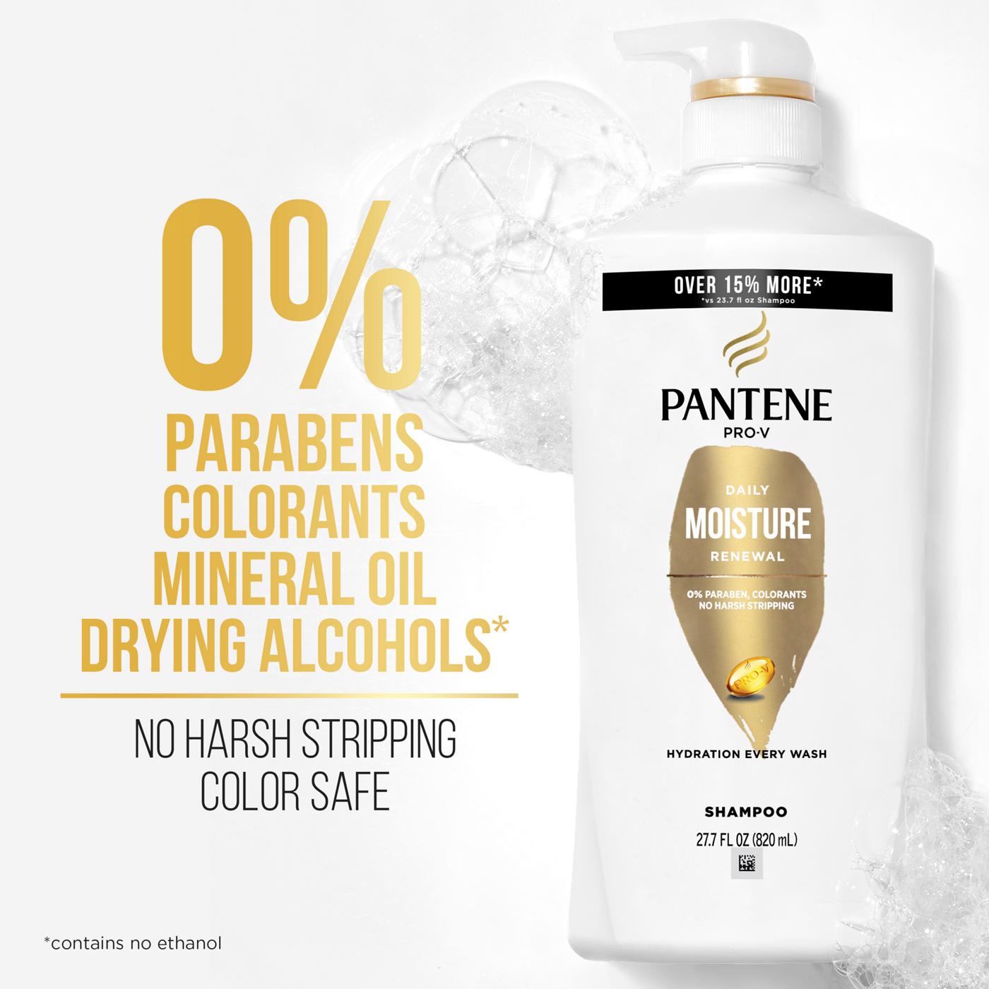Pantene Pro-V Daily Moisture Renewal Shampoo; image 4 of 9