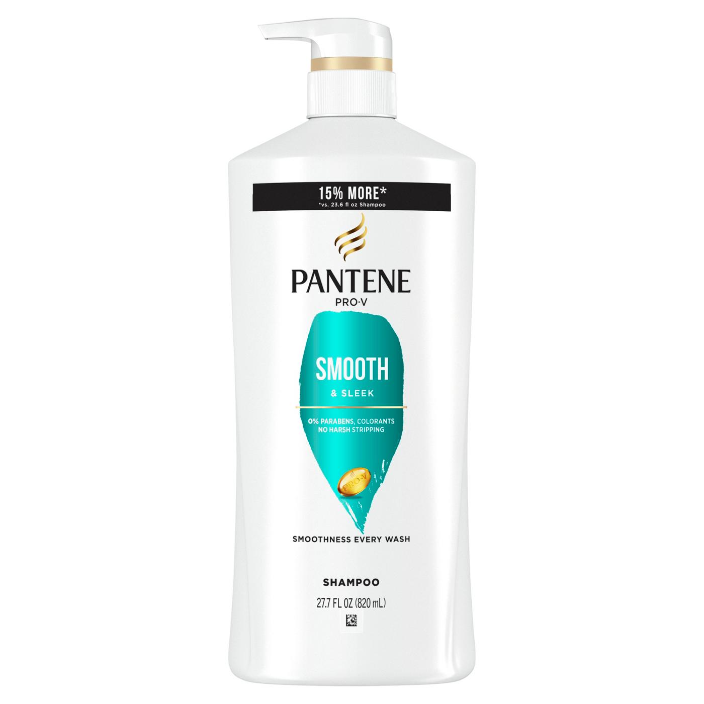 Pantene Pro-V Smooth & Sleek Shampoo; image 1 of 10