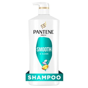 Pantene Smooth & Sleek 72 HR Smoothness Shampoo