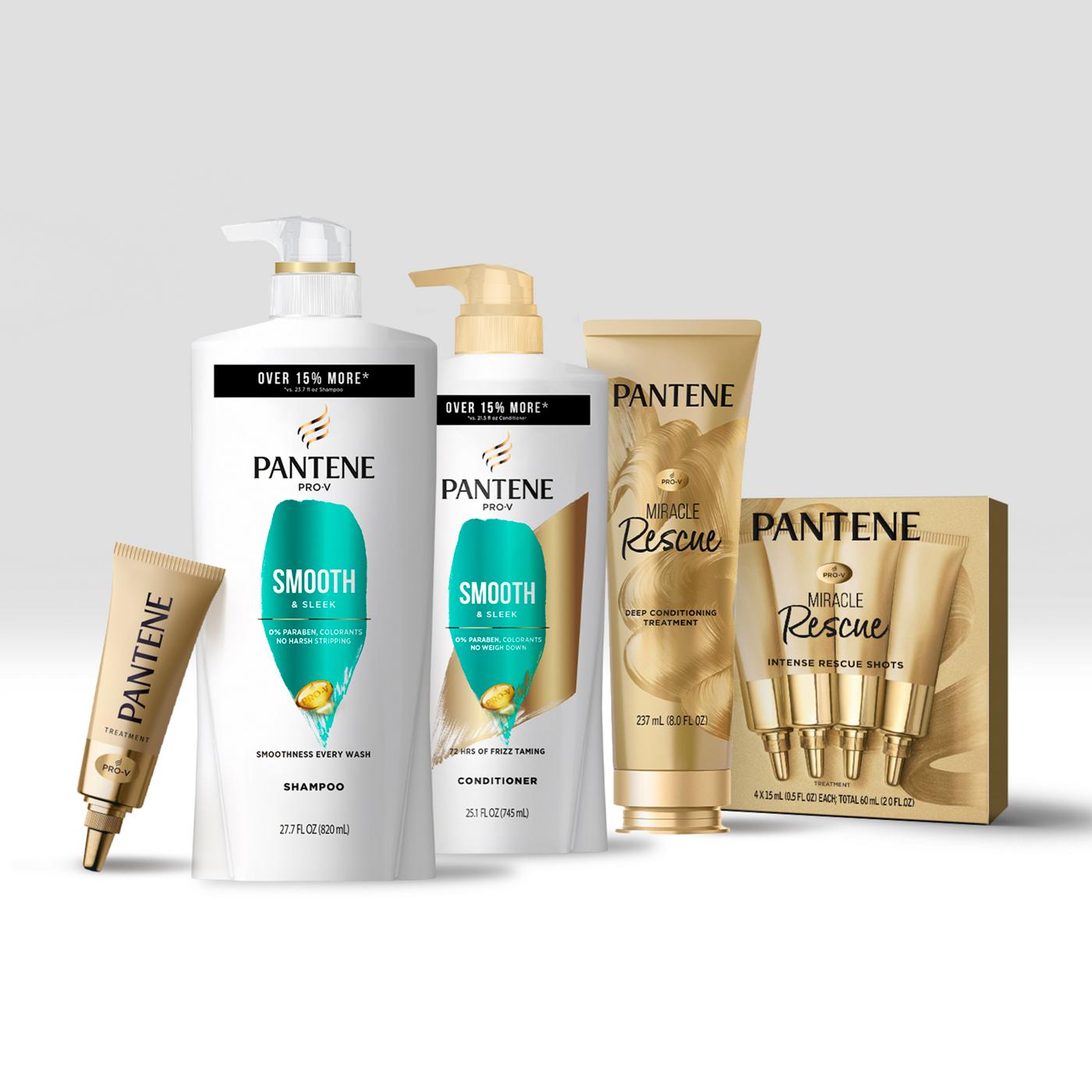 Pantene Pro-V Smooth & Sleek Shampoo; image 5 of 10