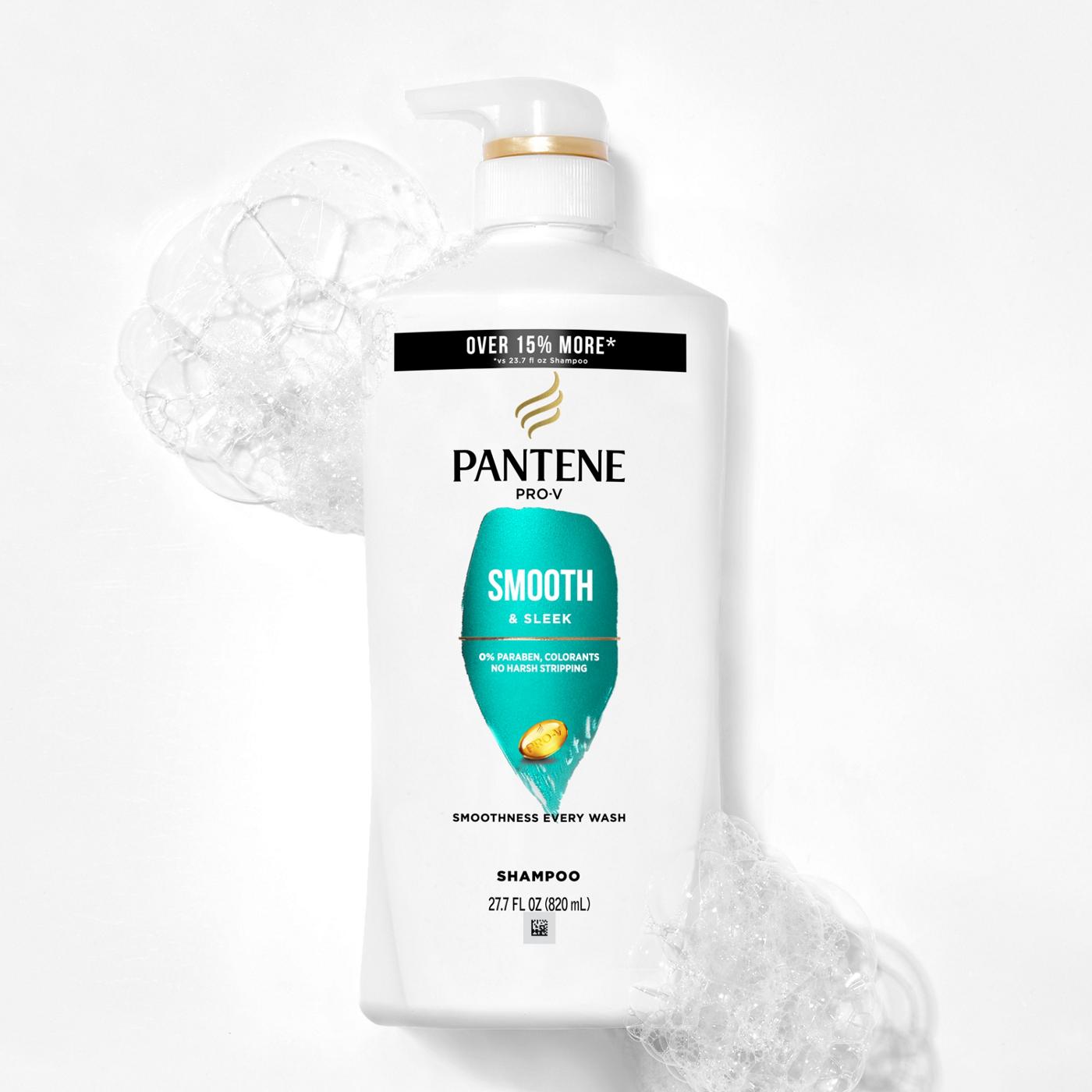 Pantene Pro-V Smooth & Sleek Shampoo; image 9 of 10