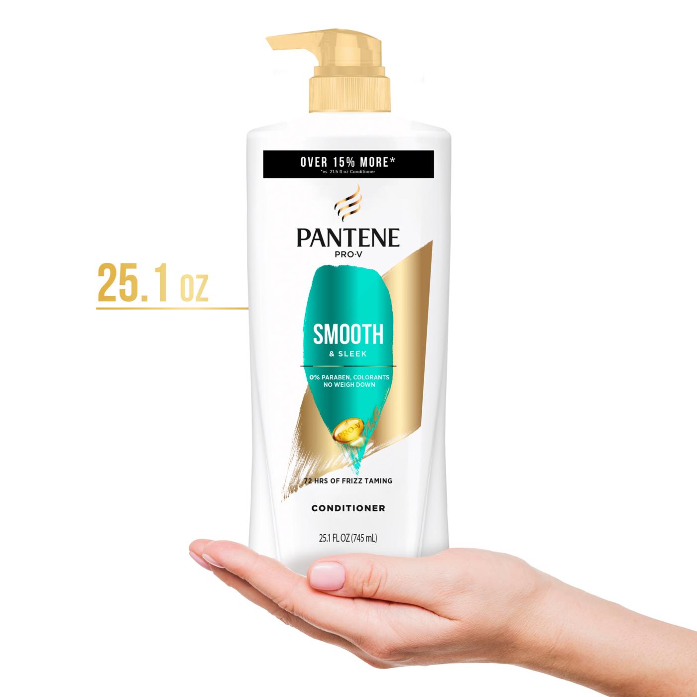 Pantene PRO-V Smooth & Sleek Conditioner; image 10 of 10