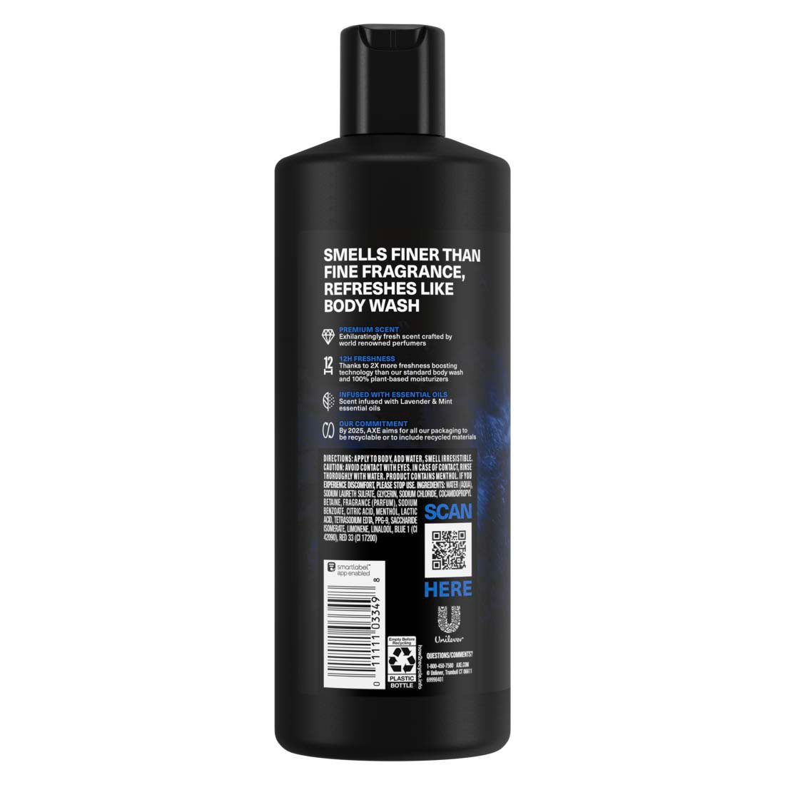 AXE Fine Fragrance Collection Body Wash For Men Aqua Bergamot - Shop Body  Wash at H-E-B