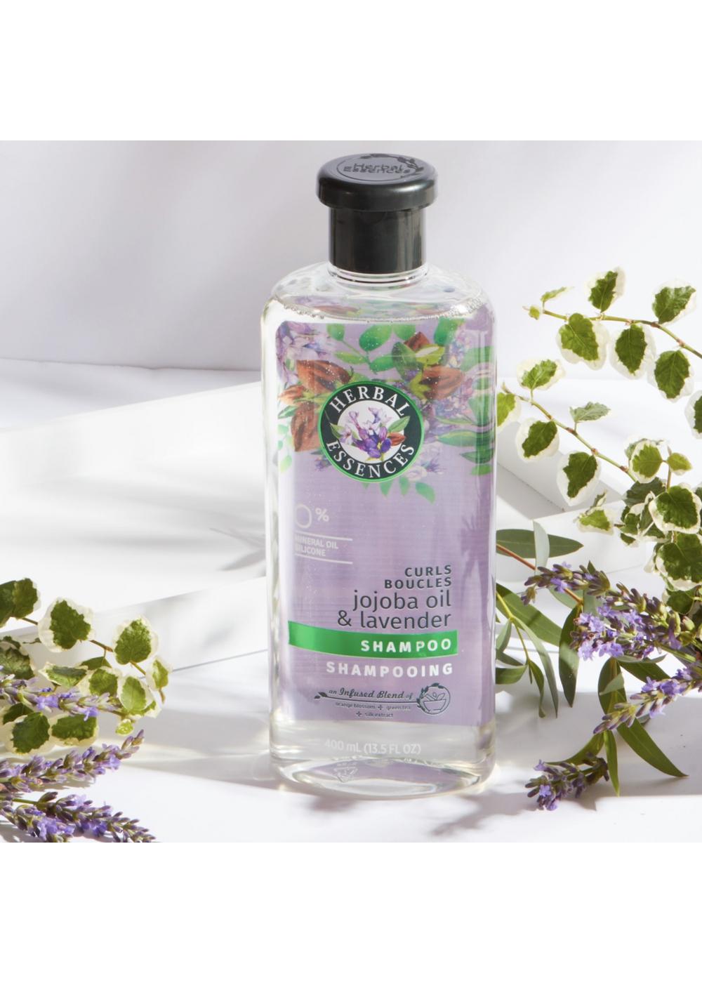 Herbal Essences Jojoba Oil & Lavender Curls Shampoo; image 3 of 10