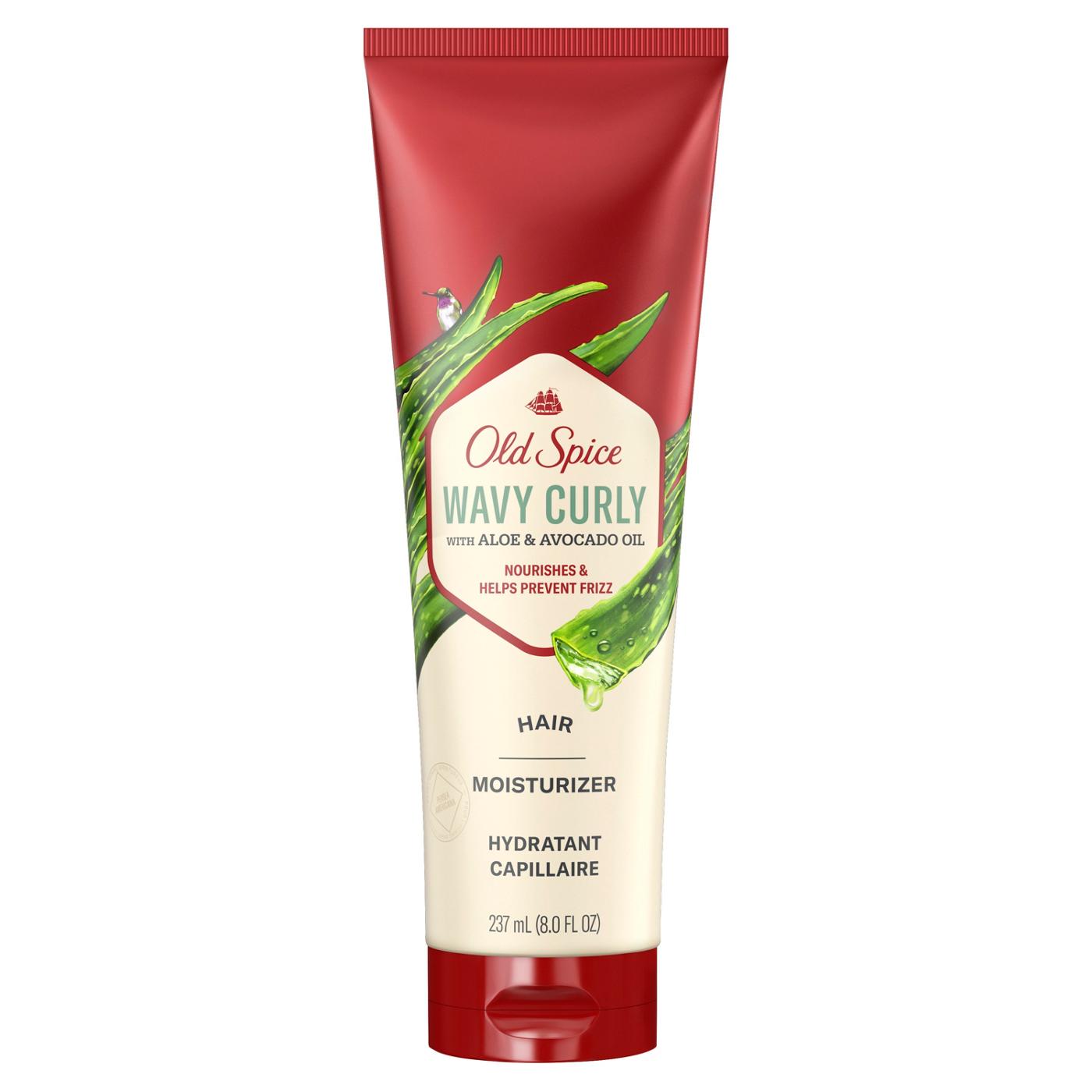 Old Spice Wavy Curly Hair Moisturizer - Aloe & Avocado Oil; image 1 of 5