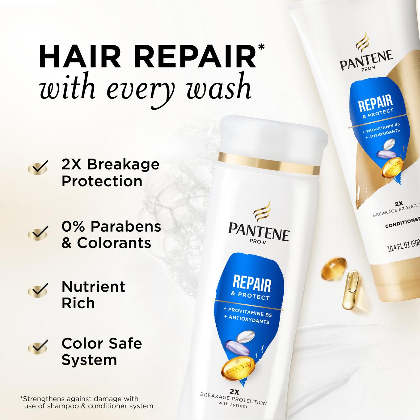 Pantene Pro-V Repair & Protect Shampoo + Conditioner; image 6 of 10
