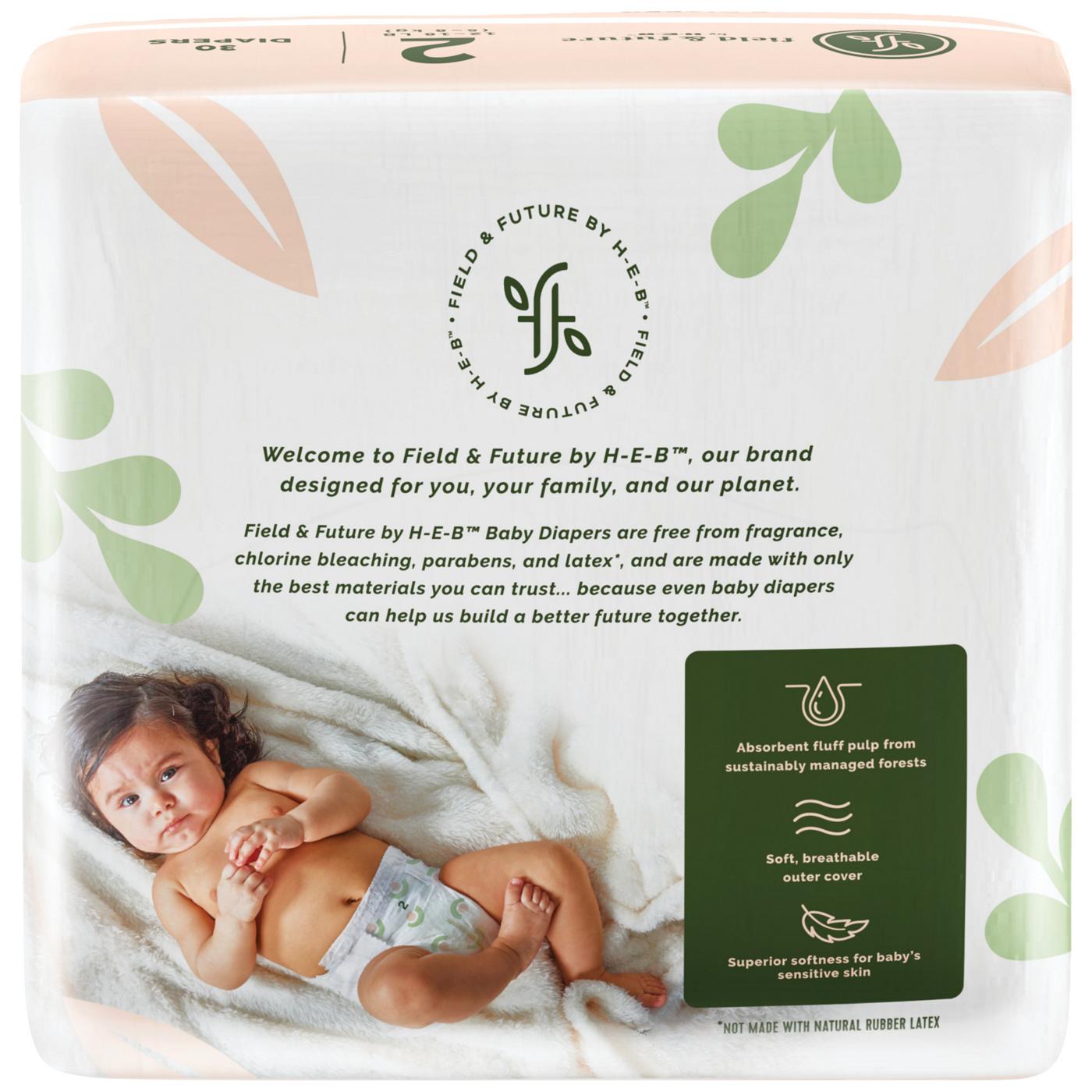 Field & Future by H-E-B Baby Jumbo Overnight Diapers - Size 3 - Shop Diapers  at H-E-B