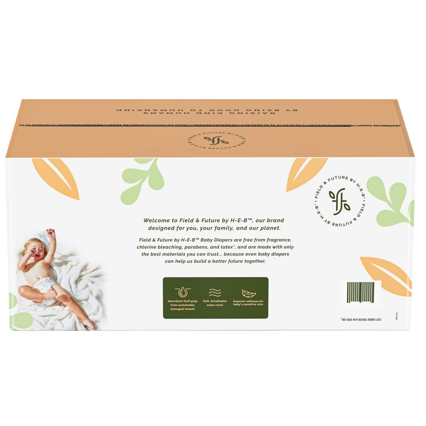 Field & Future by H-E-B Large Pack Baby Diapers - Size 5; image 2 of 7