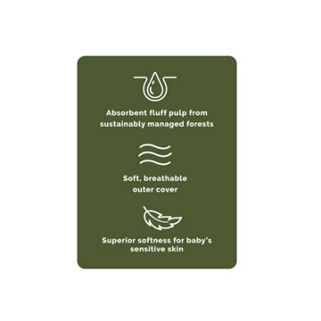 Field & Future by H-E-B Large Pack Baby Diapers - Size 5, 92 ct