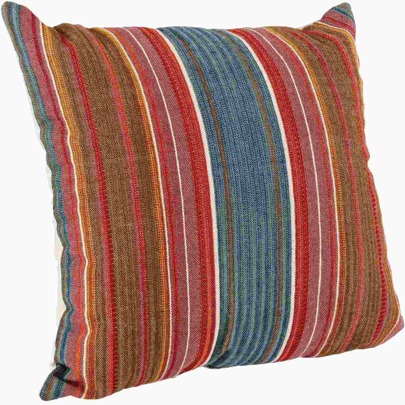 Haven + Key Striped Throw Pillow – Multicolored; image 3 of 3