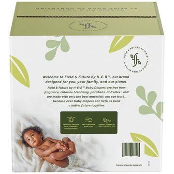 Field & Future by H-E-B Plus Pack Baby Diapers - Size 3, 66 ct