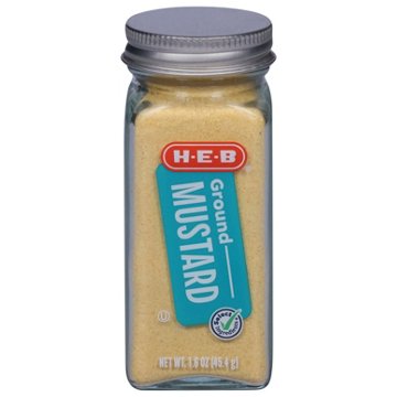 H-E-B Ground Mustard, 1.6 oz