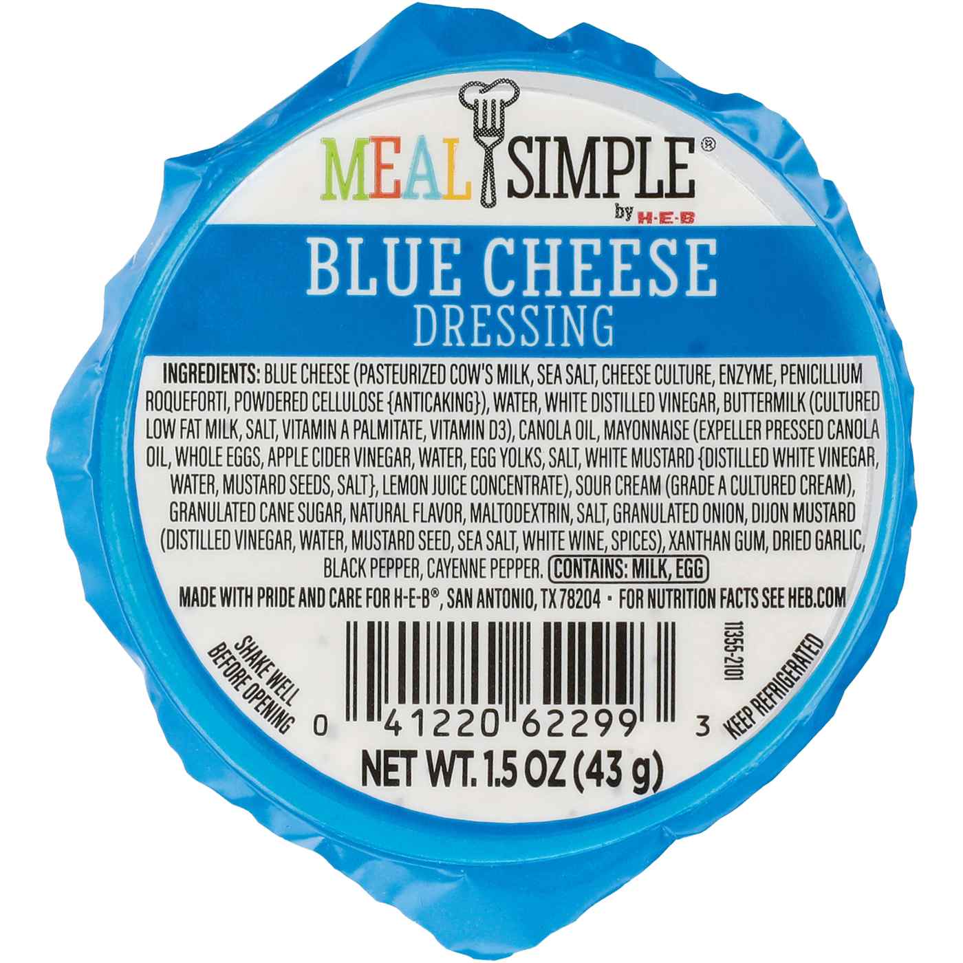 Meal Simple by H-E-B Blue Cheese Salad Dressing (Sold Cold); image 4 of 4