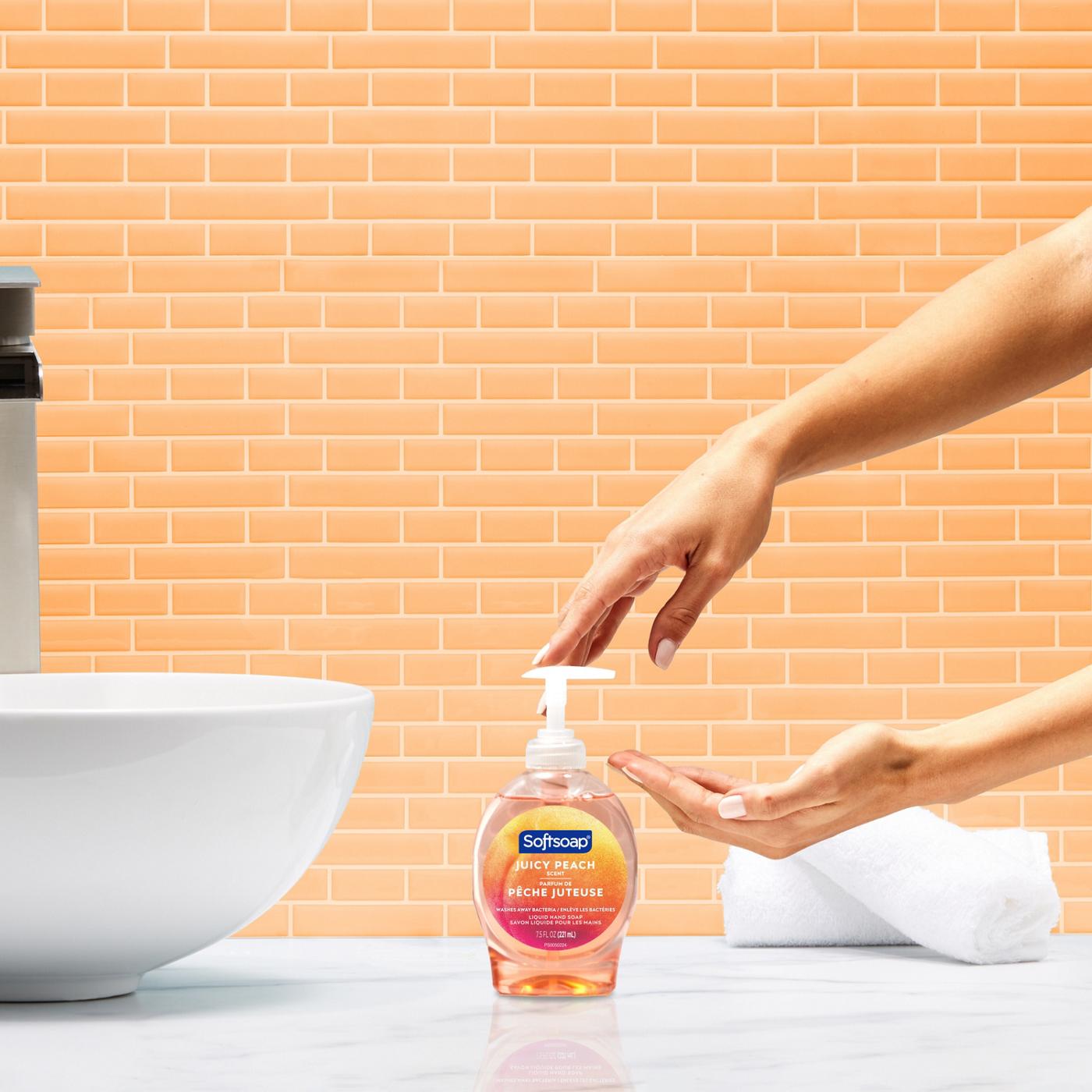 Softsoap Liquid Hand Soap - Juicy Peach; image 4 of 9