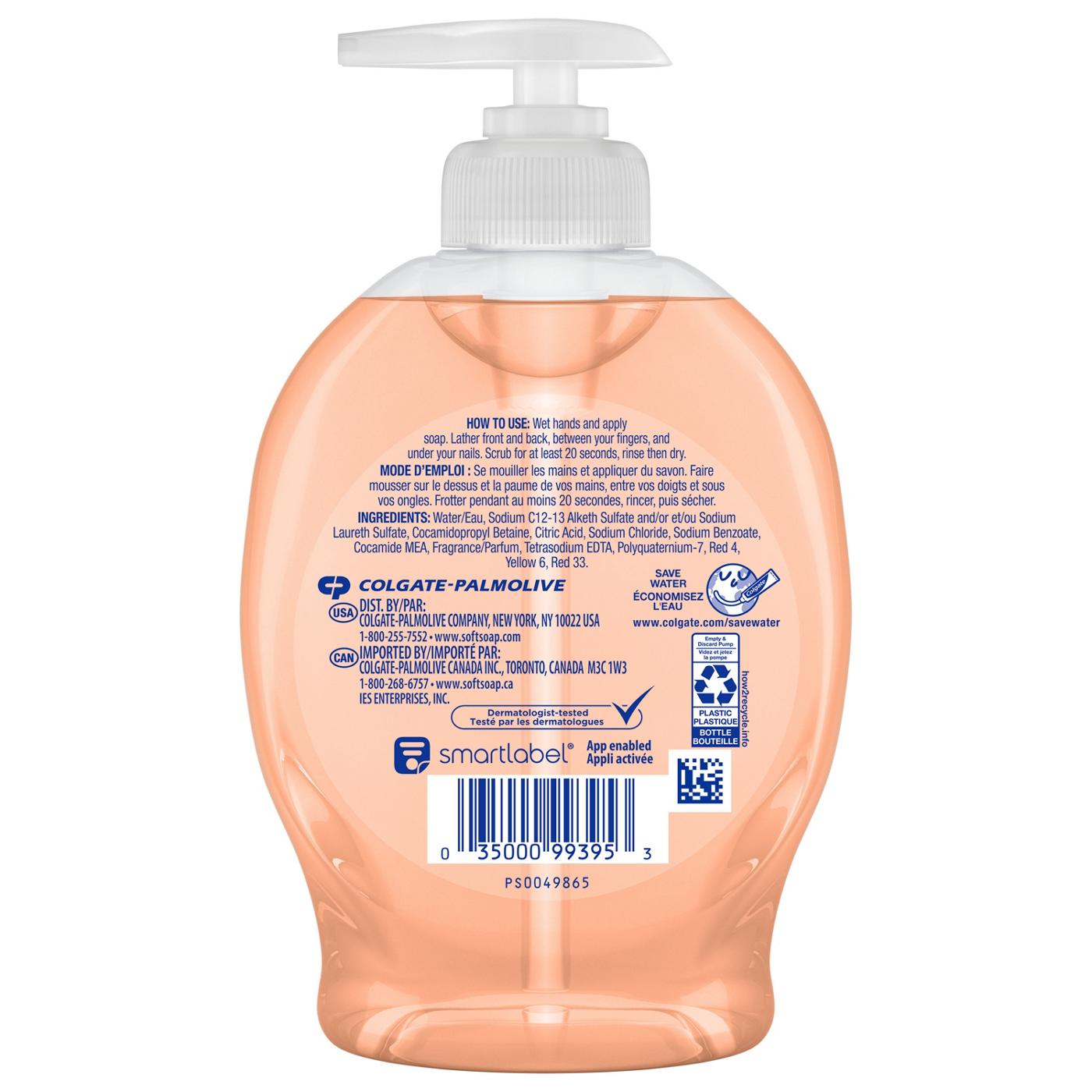 Softsoap Liquid Hand Soap - Juicy Peach; image 5 of 9