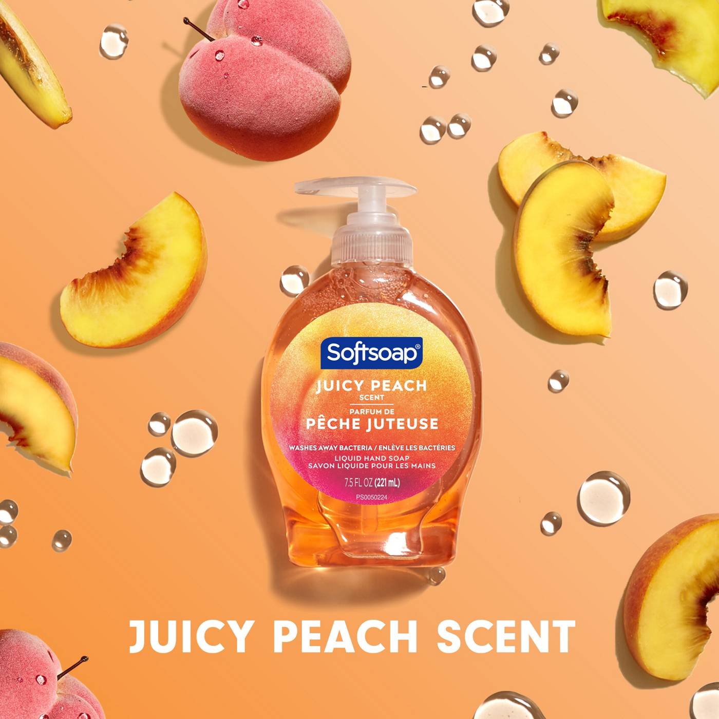 Softsoap Liquid Hand Soap - Juicy Peach; image 6 of 9