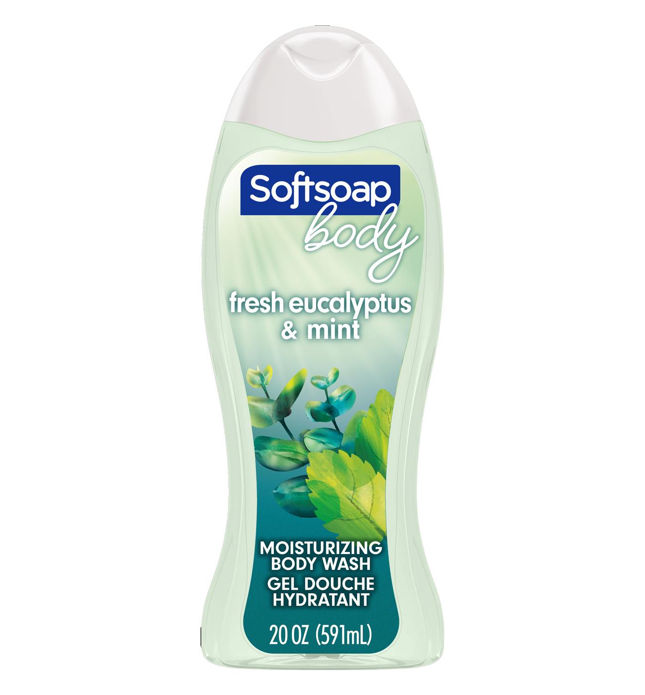Softsoap Moisturizing Body Wash Fresh Eucalyptus & Mint Shop Body