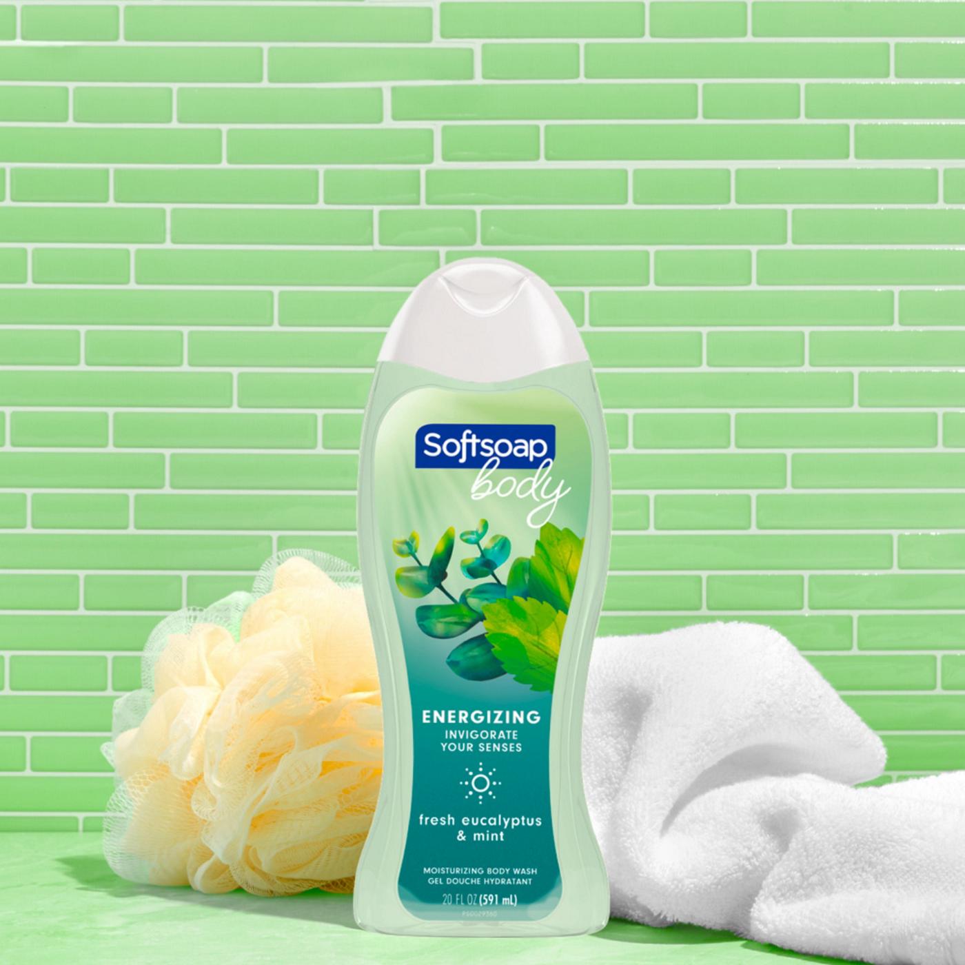 Softsoap Moisturizing Body Wash - Fresh Eucalyptus & Mint; image 4 of 9