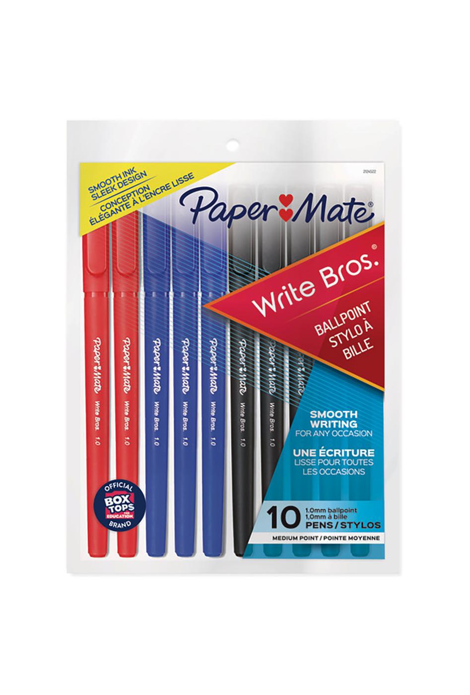 Paper Mate® Inkjoy® Ballpoint Stylo-Bille Ultra Smooth Assorted