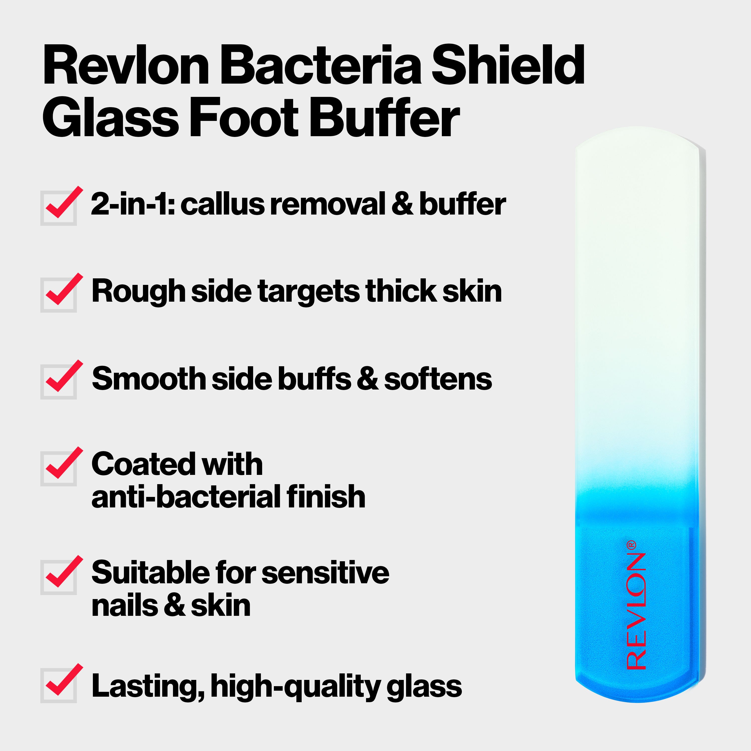 Revlon Bacteria Shield Foot Buffer - Shop Manicure & Pedicure Tools at H-E-B