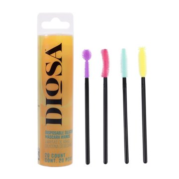 Diosa Disposable Silicone Mascara Wands, 20-ct