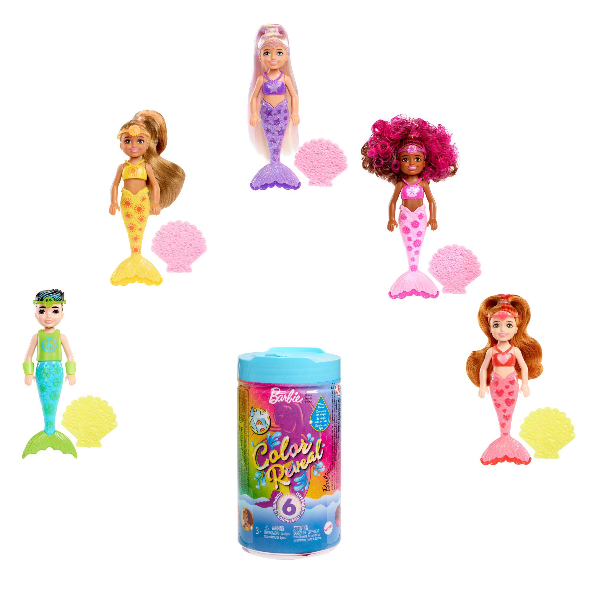 barbie color reveal heb